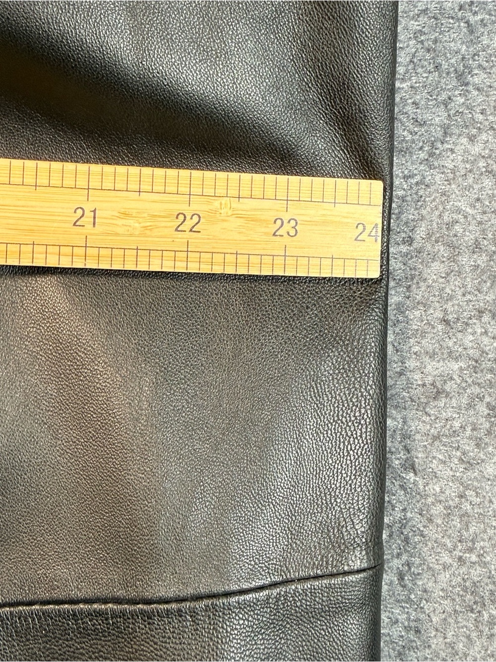 Centigrade Black Genuine Leather Zip Car Coat Women’s Plus Size 1X Y2K Classic - Picture 10 of 12